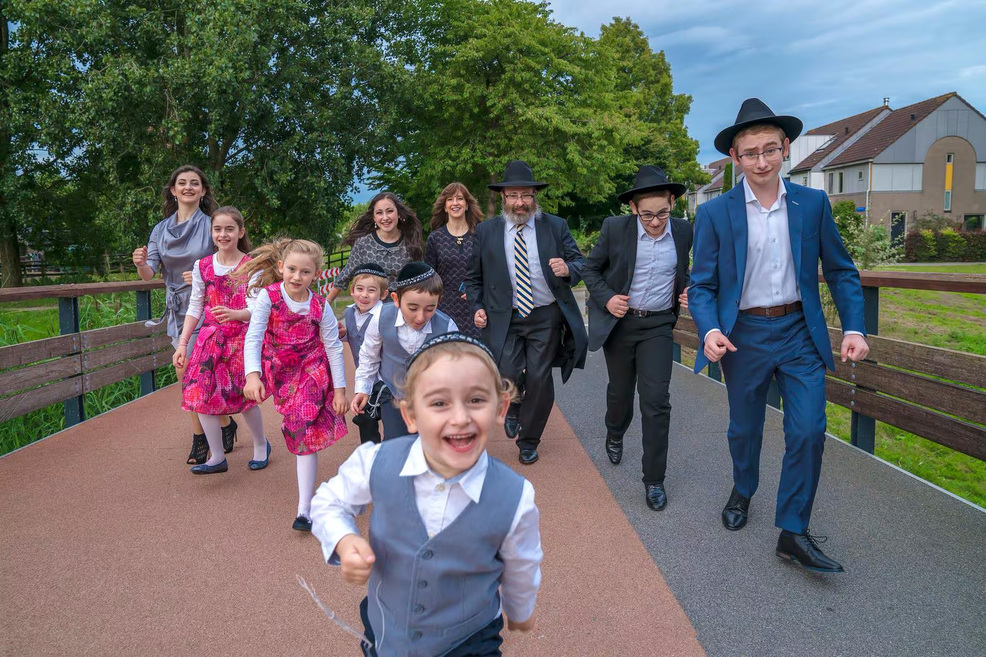 de orthodox joodse moshe 45 en channa 41 stiefel jacobs hebben